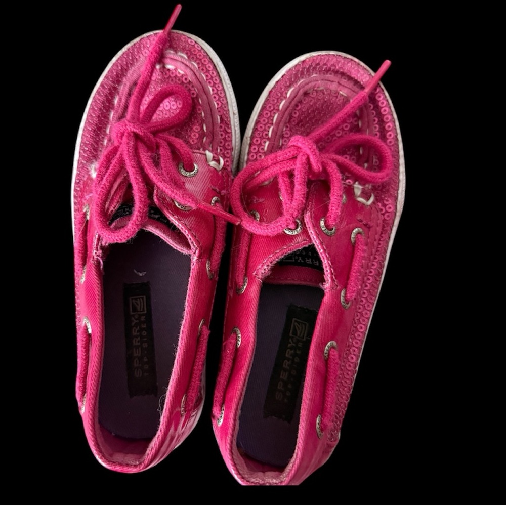 Sperry girls shoes pink sequence size 10 good pre owned
(🤑 Get 5 items for $20)
